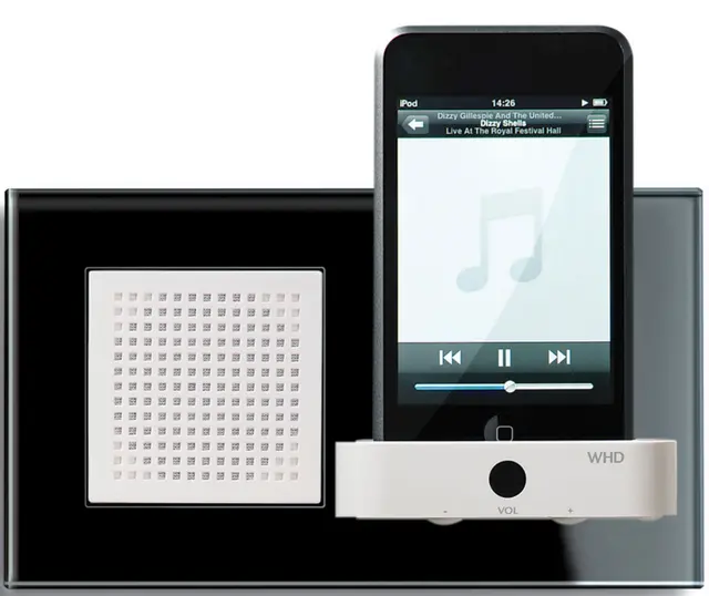 iPod Docking AUX inn/ut sort