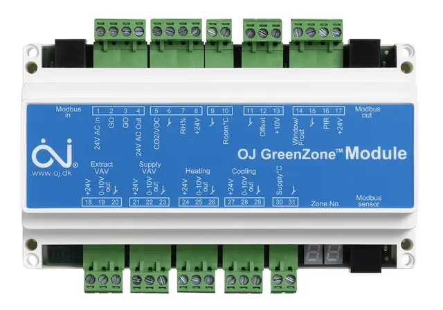 GreenZone-modul analog 0-10V