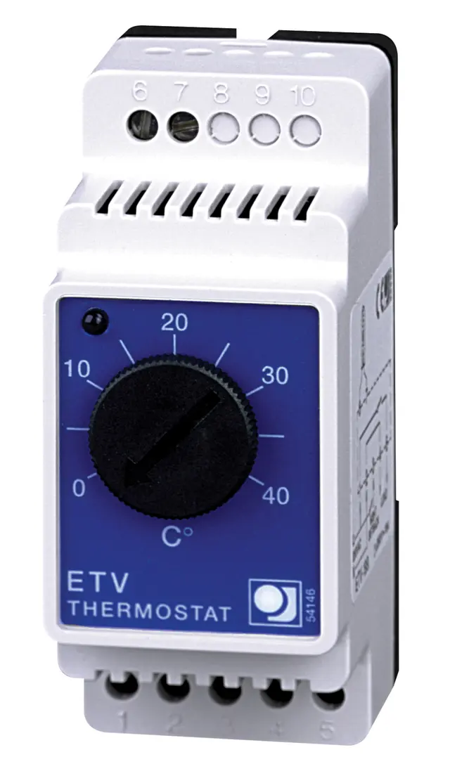 Termostat ETV-1991 0-40 gulvf