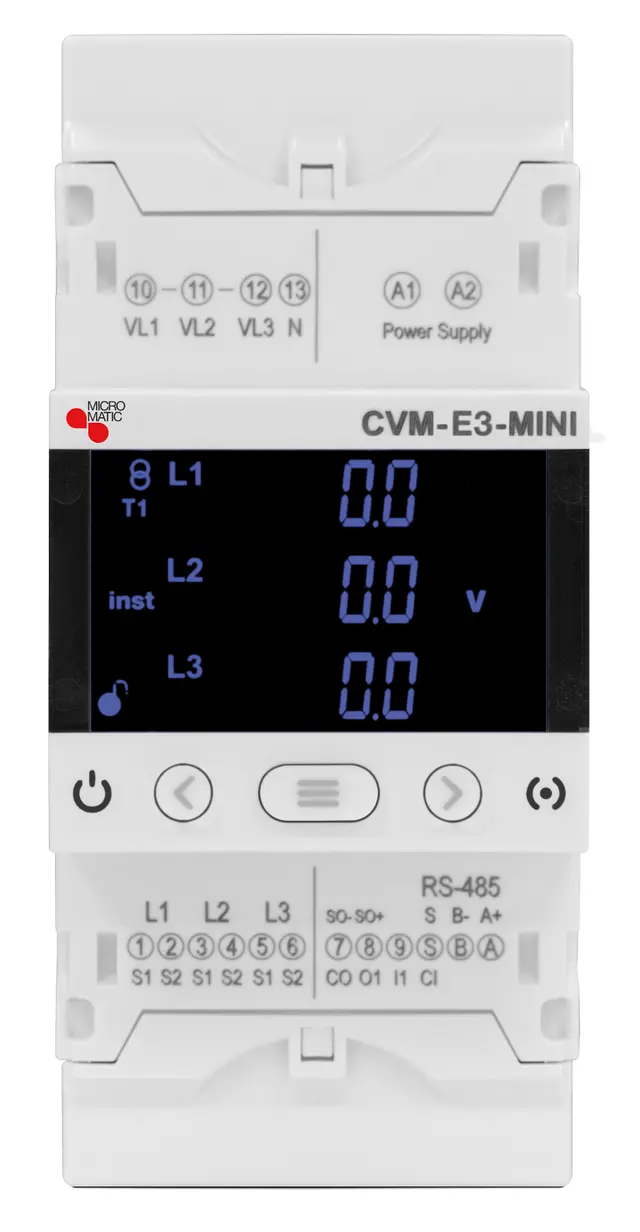 Nettanalysator CVM-E3-mini-ITF-RS485-IC